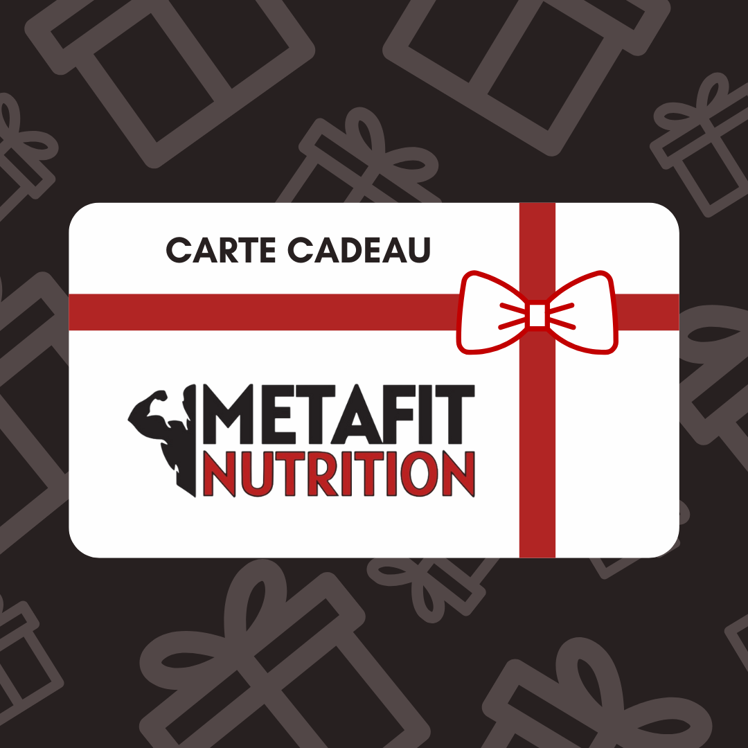 Carte-cadeau Metafit Nutrition