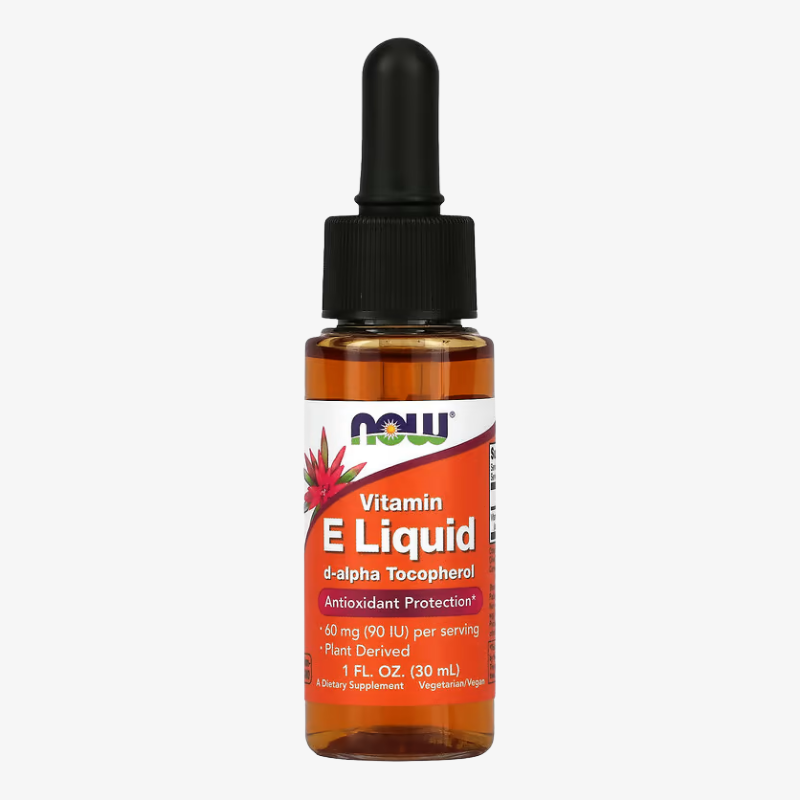 Vitamine E liquide Now Foods