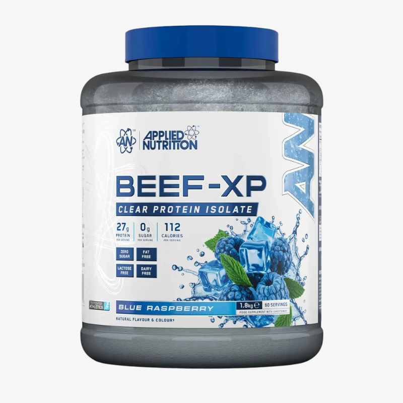 BEEF-XP Clear Applied Nutrition protéine de bœuf goût Framboise Bleue 1,8 kg