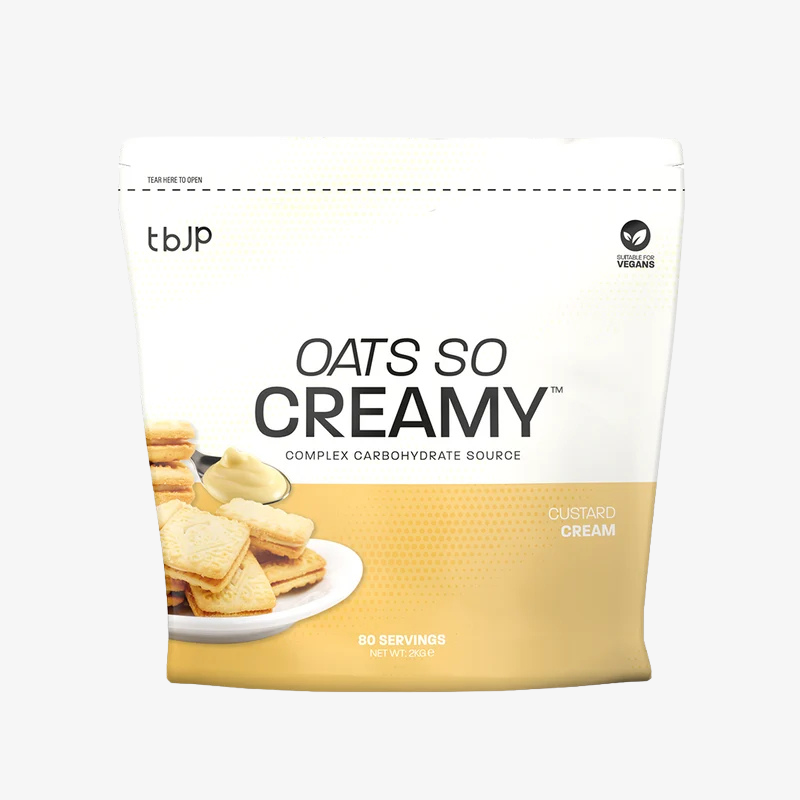 Oats So Creamy TBJP farine d'avoine goût Custard Cream 2 kg
