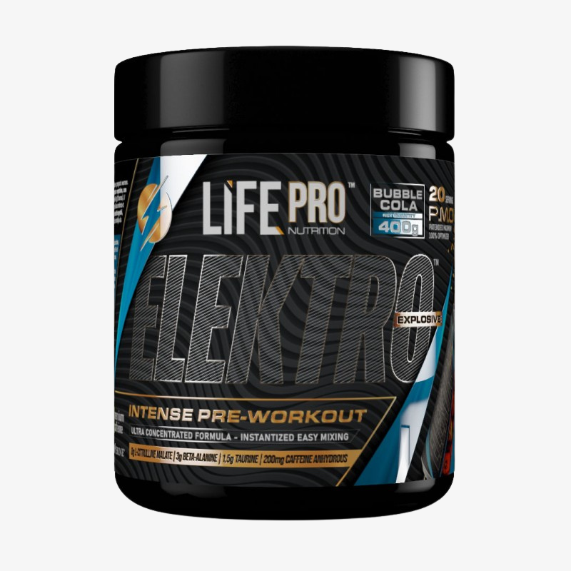 pre workout lifepro elektro 400 g cola booster energie focus