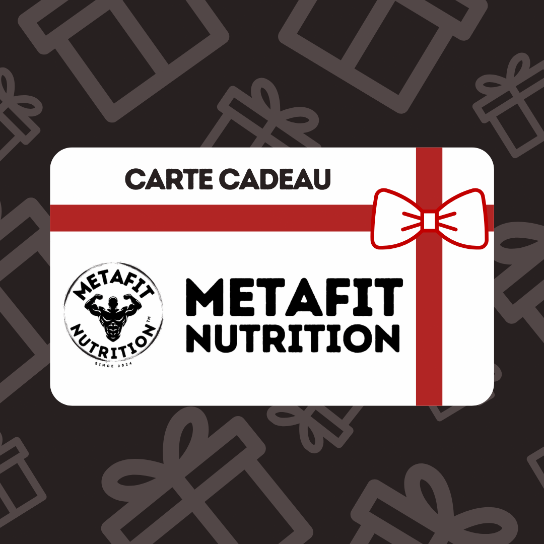 Carte-cadeau Metafit Nutrition