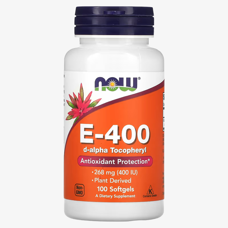 Vitamine E - NOW Foods complément alimentaire 100 capsules