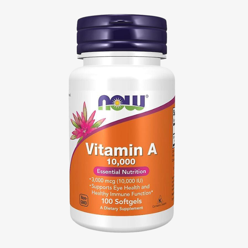 Vitamine A NOW Foods complément alimentaire 100 capsules