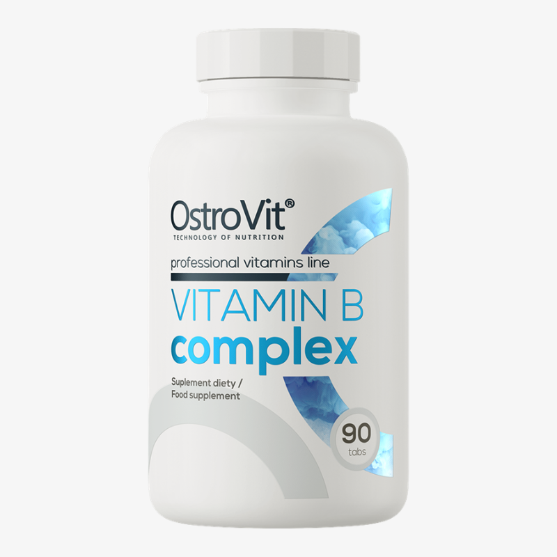 Vitamine B Complex OstroVit complément alimentaire 90 capsules