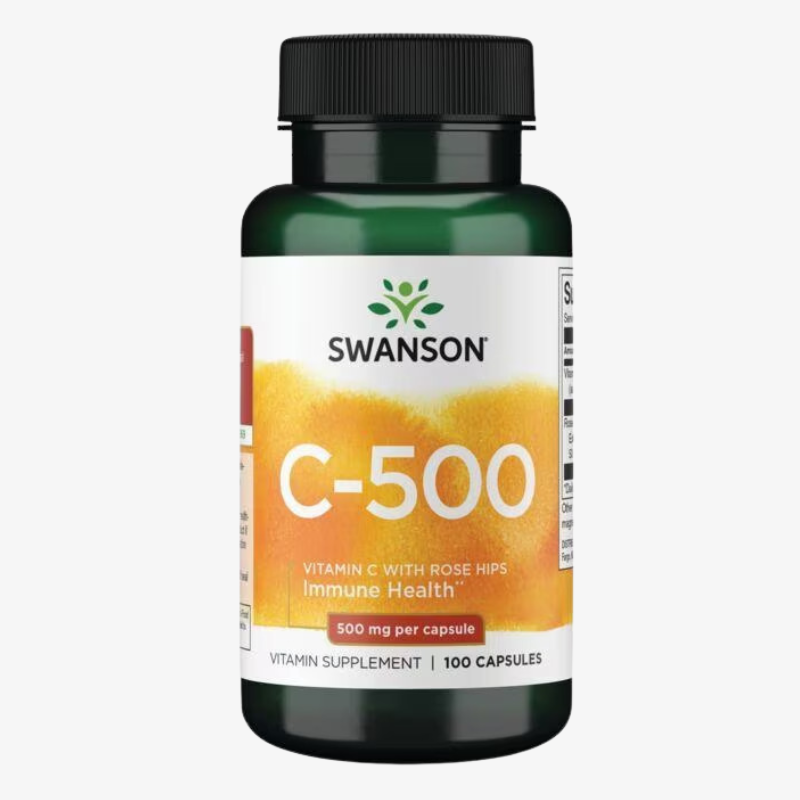 Vitamine C 500 mg Swanson complément alimentaire