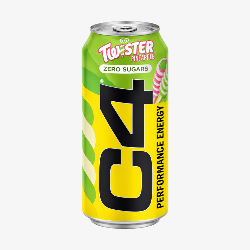 Boisson énergisante C4 Performance Energy saveur Twister Pineapple 500 ml