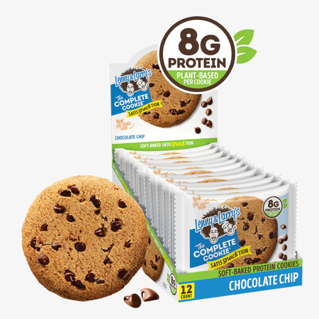cookie proteine lenny and larrys 113 g peanut butter pepites chocolat snack riche proteines