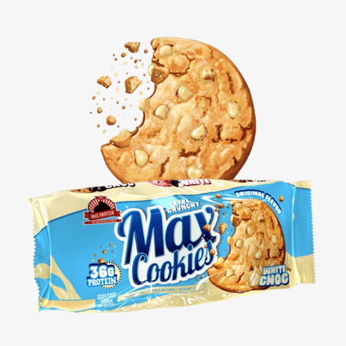 Cookies Max Protein saveur Chocolat Blanc – 100 g