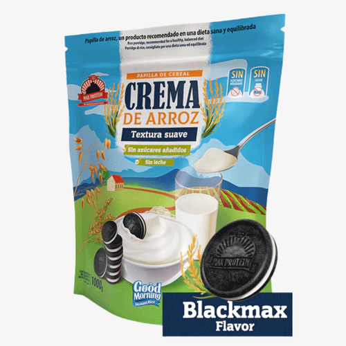 creme de riz max protein black cookies 1kg crema de arroz
