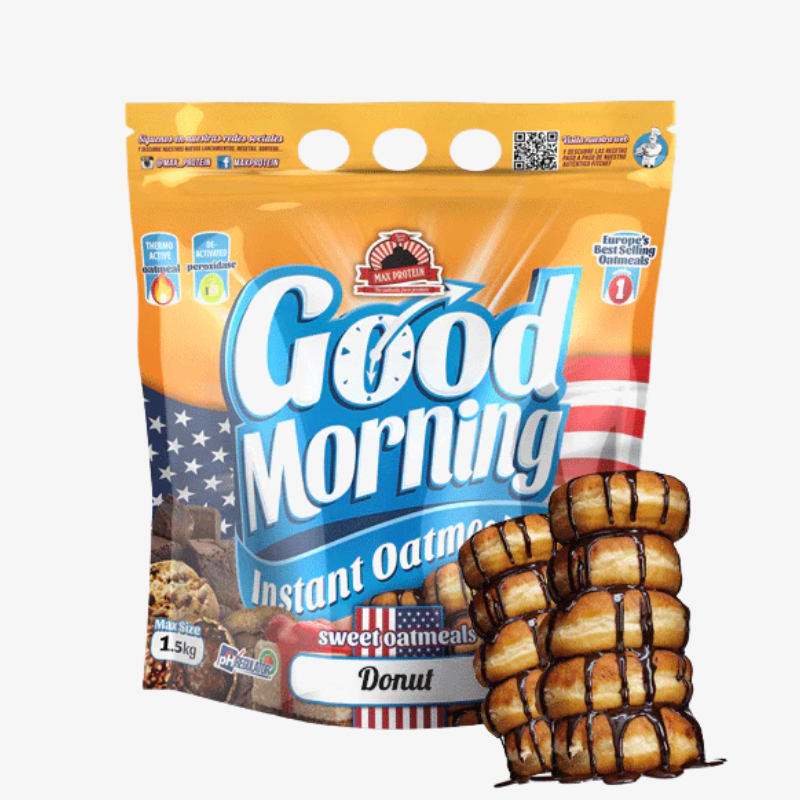 farine avoine max protein donut 1.5kg good morning