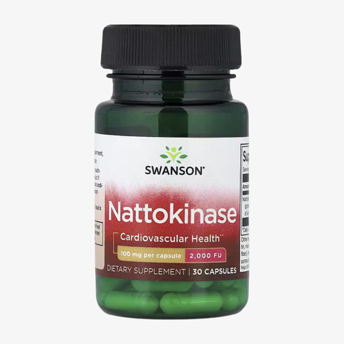 nattokinase swanson 30 capsules circulation sanguine cardiovasculaire enzyme natto