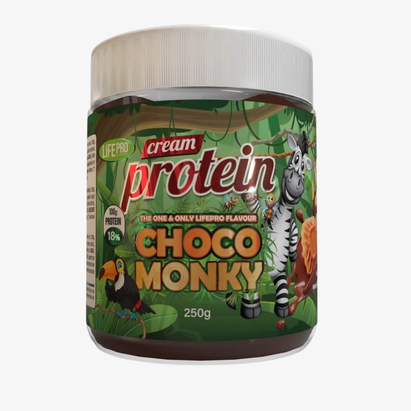 Pâte à tartiner protéinée LifePro saveur Choco Monky 250g