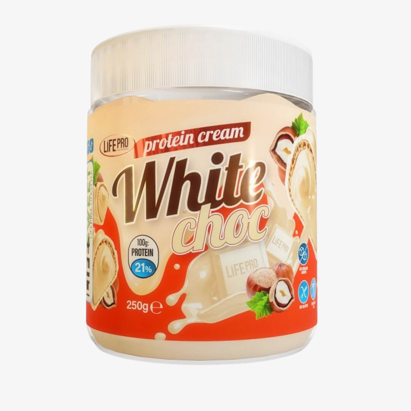 Pâte à tartiner protéinée LifePro saveur Chocolat Blanc 250g