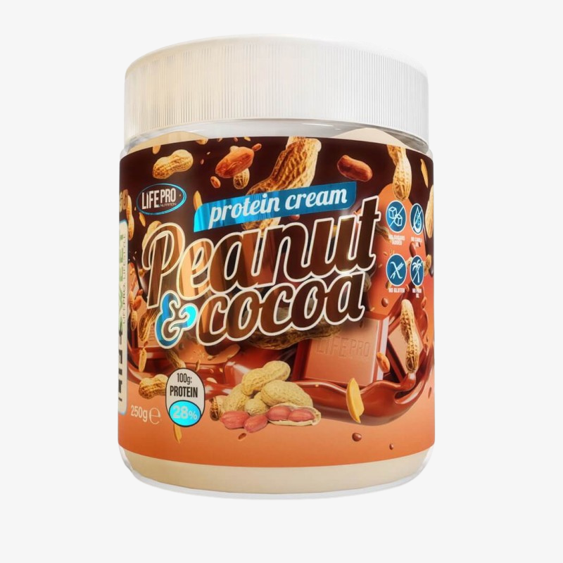 Pâte à tartiner protéinée LifePro saveur Peanut Cocoa 250g