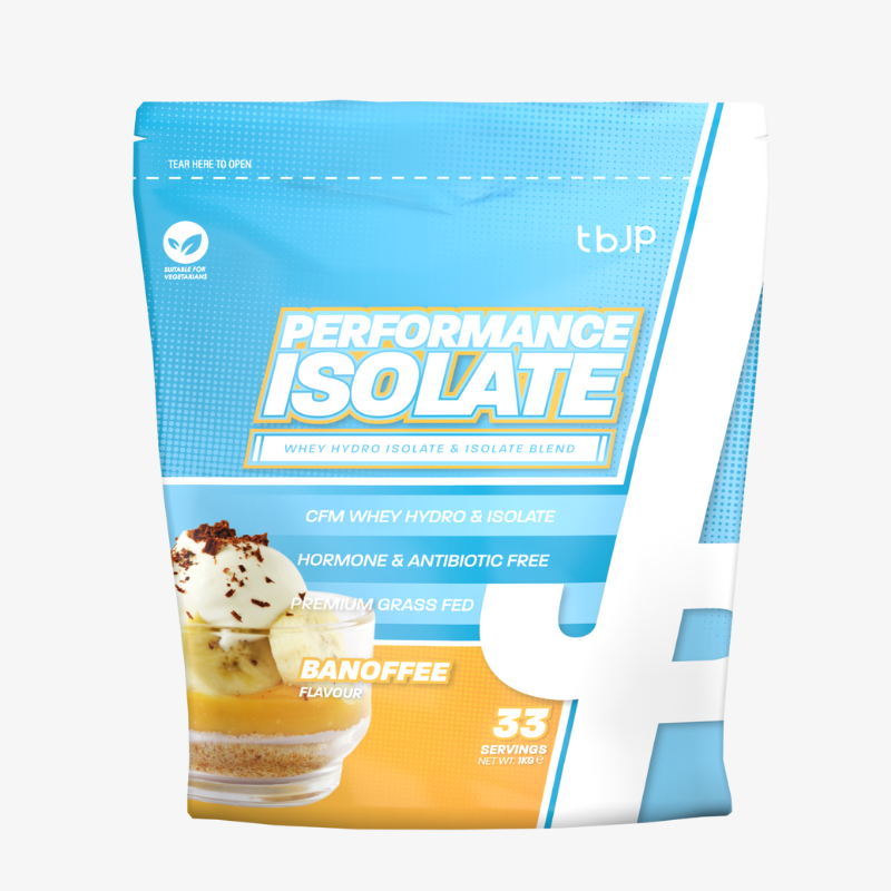 Performance Isolate TBJP Banane caramel 1kg whey isolate