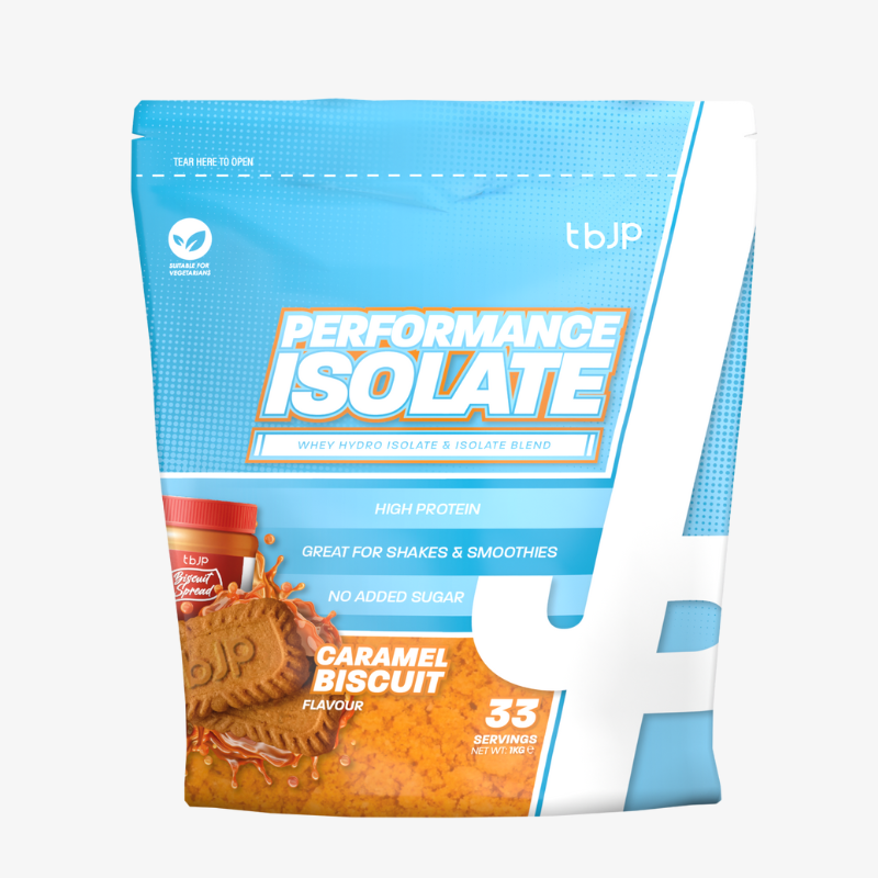 Performance Isolate TBJP Caramel biscuit 1kg whey isolate