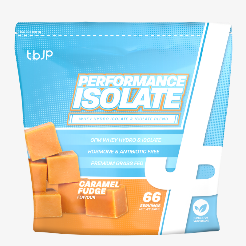 Performance Isolate TBJP Caramel fudge 2kg whey isolate