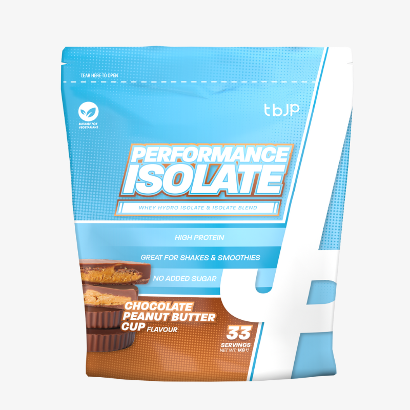Performance Isolate TBJP Choc Peanut Butter 1kg whey isolate
