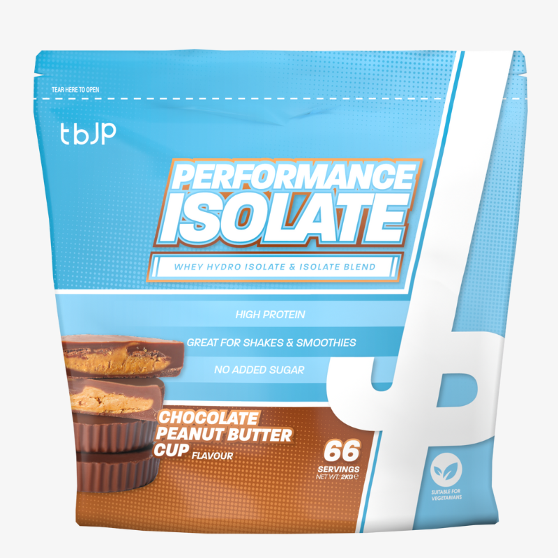 Performance Isolate TBJP Choc Peanut Butter 2kg whey isolate