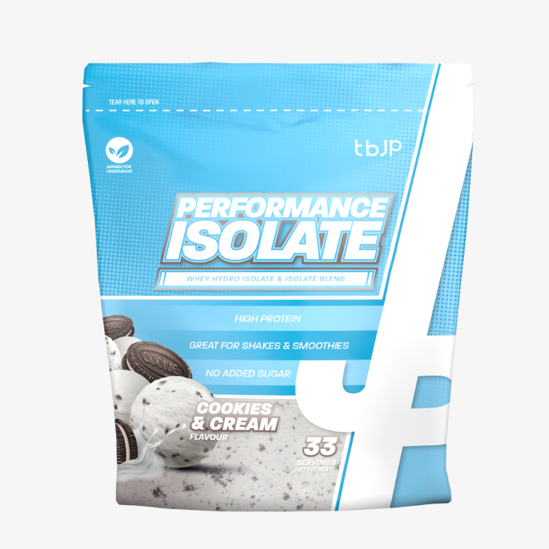 Performance Isolate TBJP Cookies & Cream 1kg whey isolate