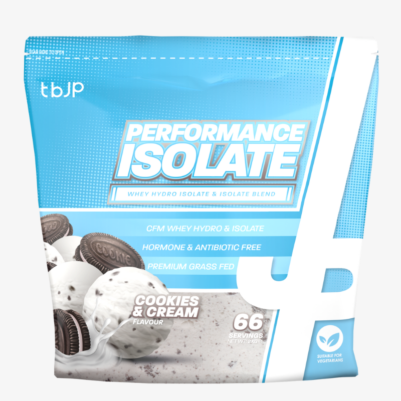 Performance Isolate TBJP Cookies & Cream 2kg whey isolate