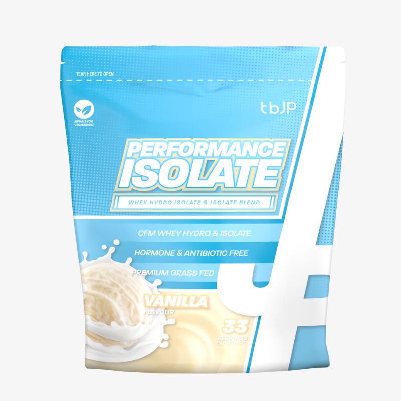 Performance Isolate TBJP Vanille 1kg whey isolate
