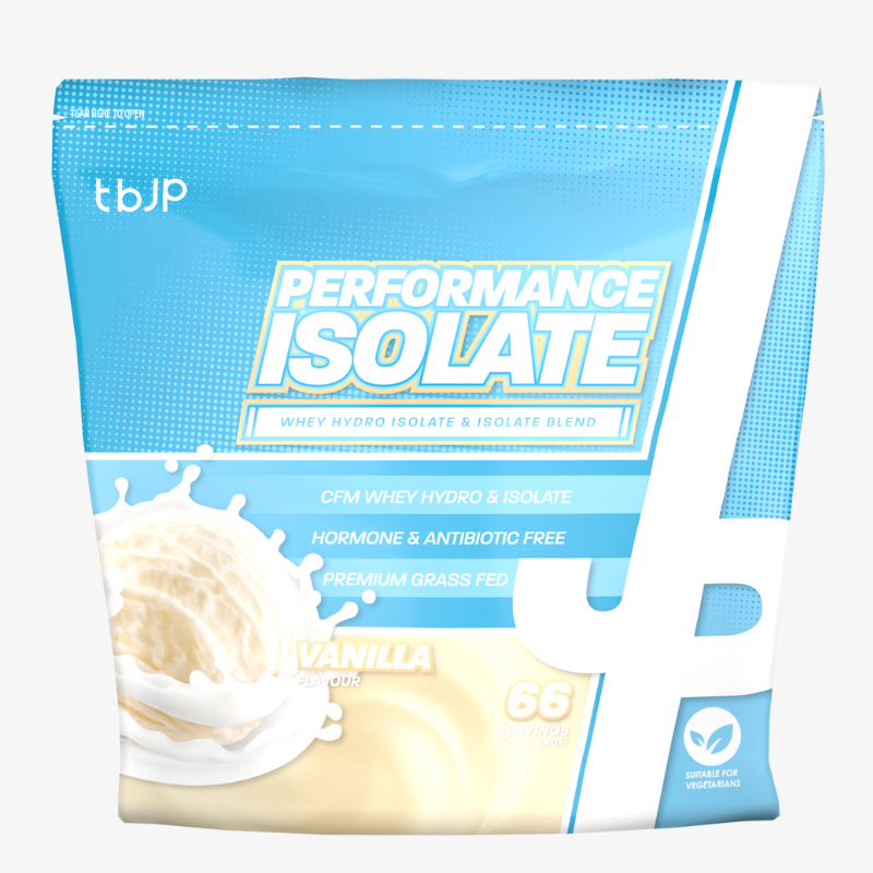 Performance Isolate TBJP Vanille 2kg whey isolate