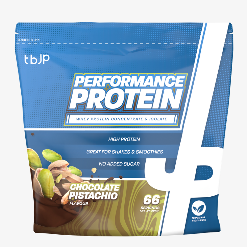 performance protein tbjp whey chocolat pistache 2kg proteine