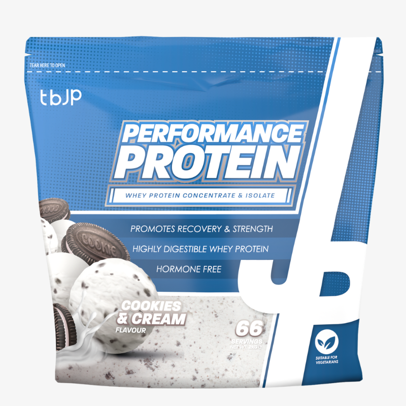 performance protein tbjp whey cookies cream 2kg proteine