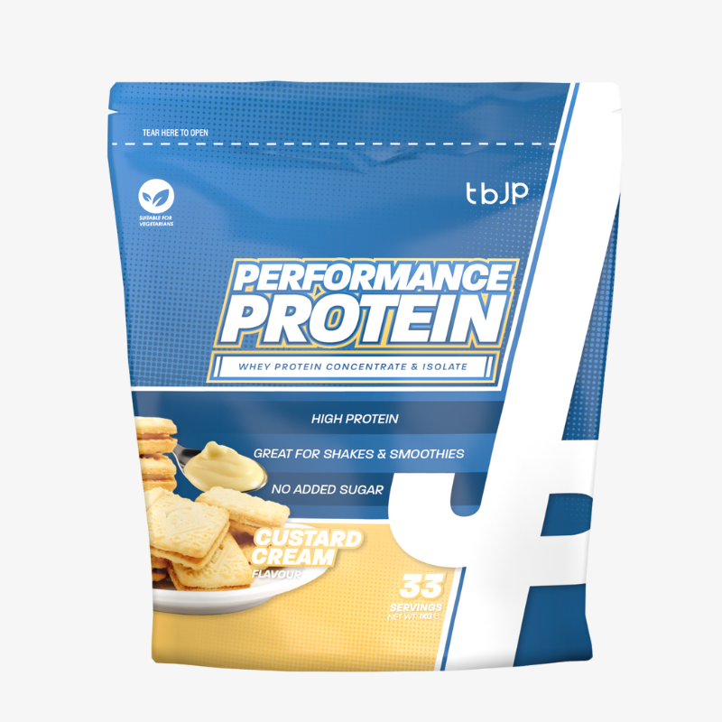 performance protein tbjp whey custard cream 1kg proteine