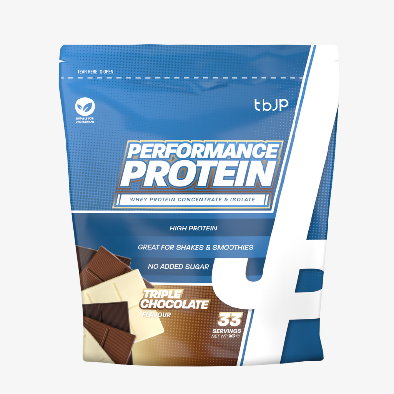 performance protein tbjp whey triple chocolat 1kg proteine