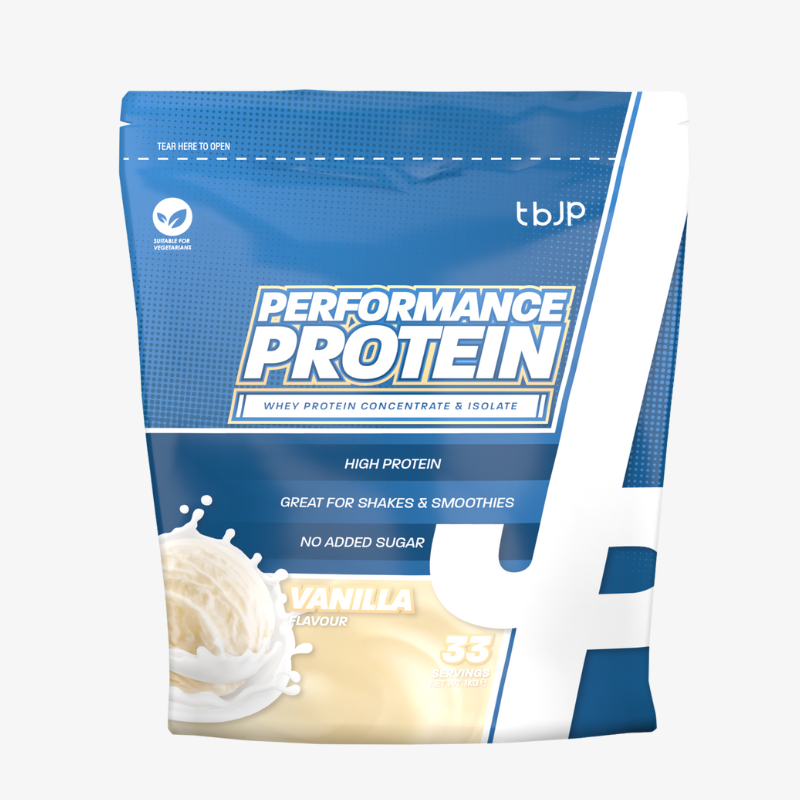 performance protein tbjp whey vanille 1kg proteine