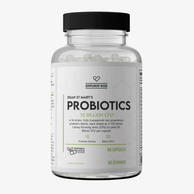 probiotiques 50 milliards cfu supplement needs microbiote digestion 60 capsules