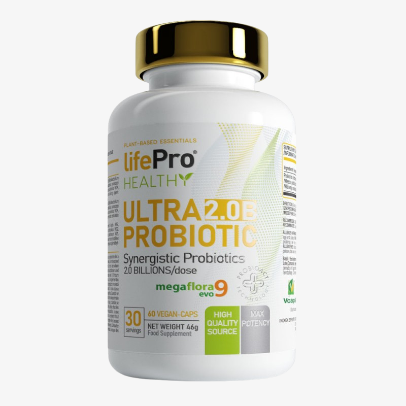probiotiques lifepro ultra 2 0 60 capsules digestion flore intestinale microbiote