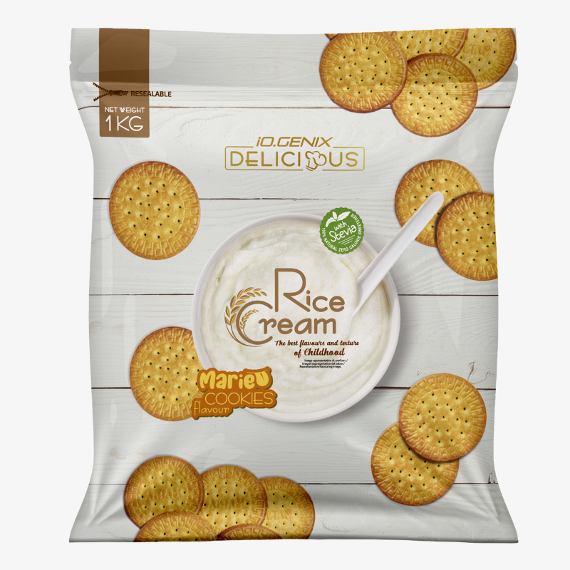 Crème de riz IO Genix marie cookies 1kg glucides digestion facile fitness