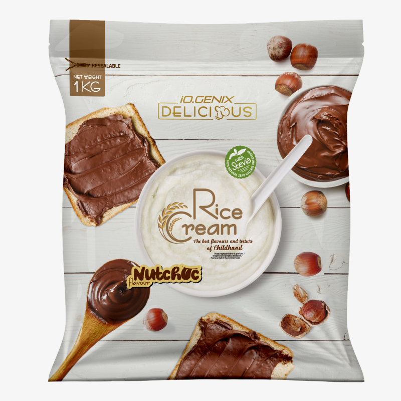 Crème de riz IO Genix nutchoc 1kg glucides rapides collation sport