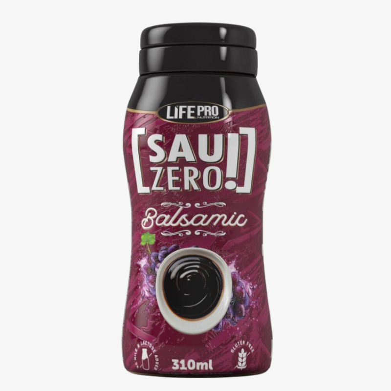 Sauce zero Life Pro balsamique 310 ml sans calories sans sucre fitness