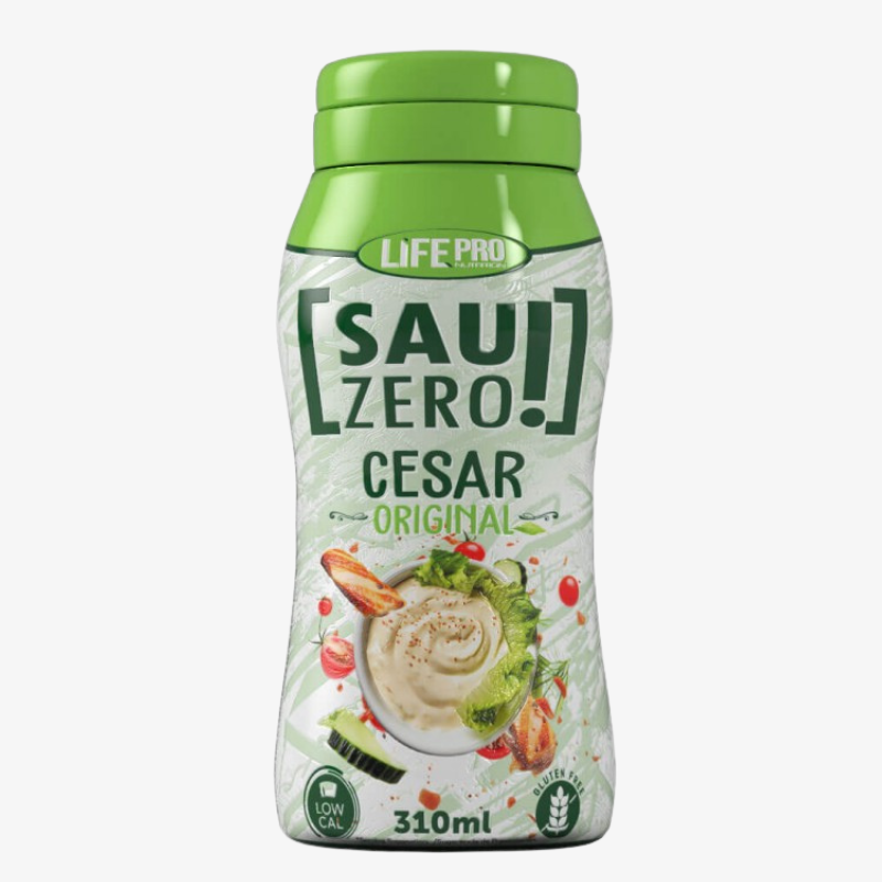 Sauce zero Life Pro cesar 310 ml sans calories sans sucre fitness