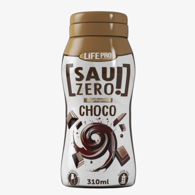 Sauce zero Life Pro choco 310 ml sans calories sans sucre fitness