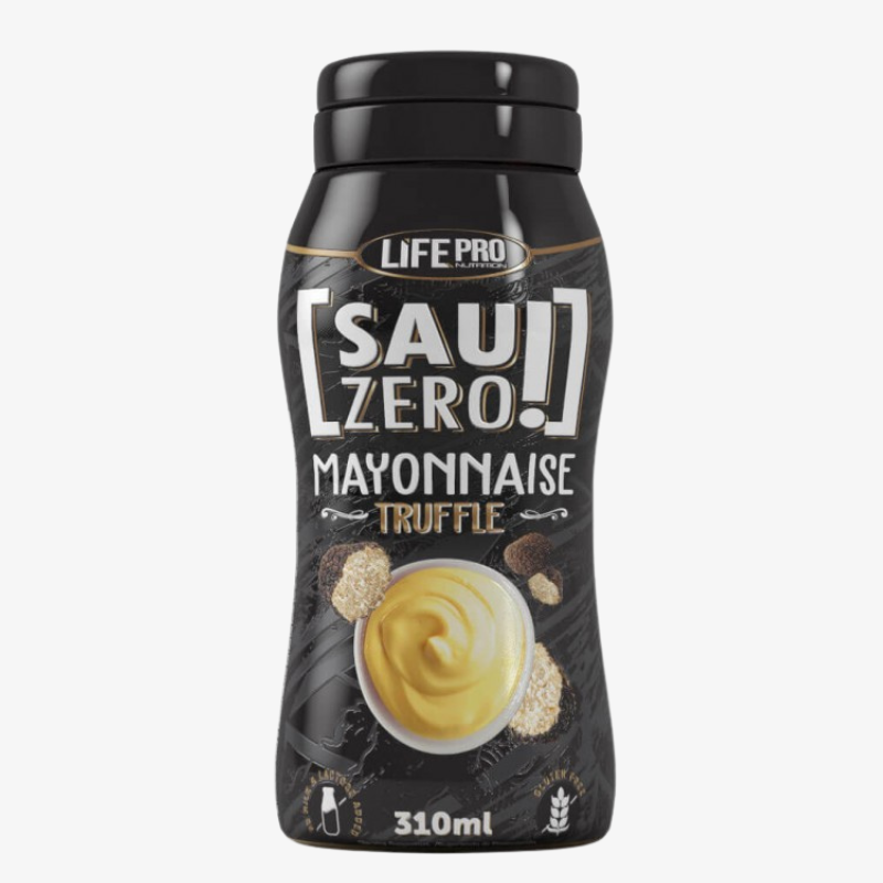 Sauce zero Life Pro mayonnaise truffe 310 ml sans calories sans sucre fitness