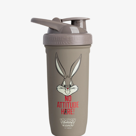 Shaker Bugs Bunny inox 900ml Smartshake shaker protéiné grande capacité pour whey fitness