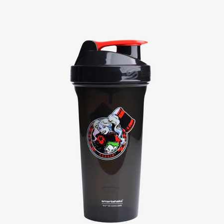 Shaker Harley Quinn 800ml Smartshake shaker protéiné pour whey fitness