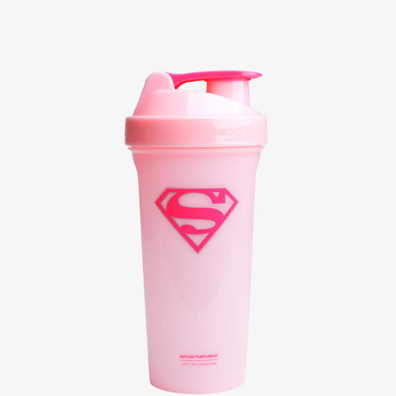 Shaker Supergirl 800ml Smartshake shaker protéiné pour whey fitness