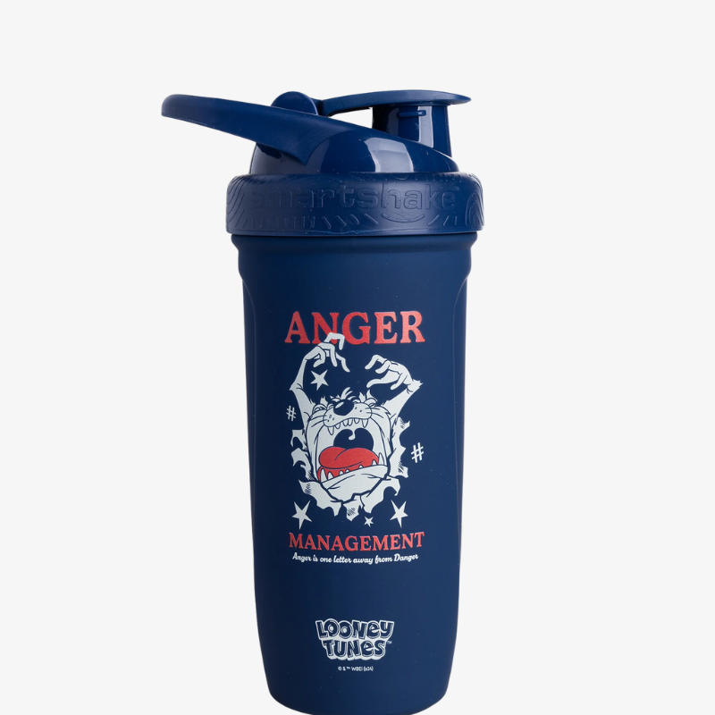 Shaker Tasmanian Devil inox 900ml Smartshake shaker protéiné grande capacité pour whey fitness