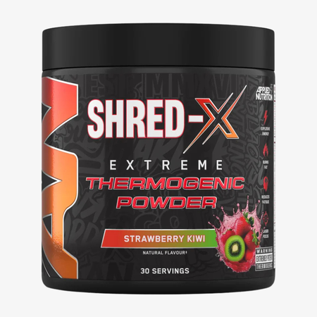 Shred-X Applied Nutrition thermogénique goût fraise kiwi brûleur de graisses et booster énergie