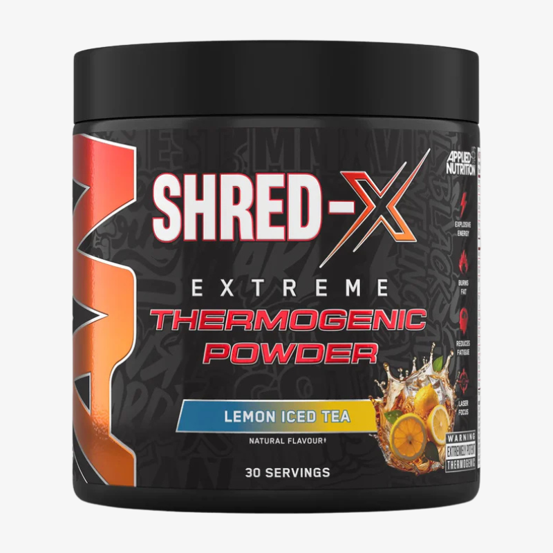 Shred-X Applied Nutrition thermogénique goût ice tea citron brûleur de graisses et booster énergie