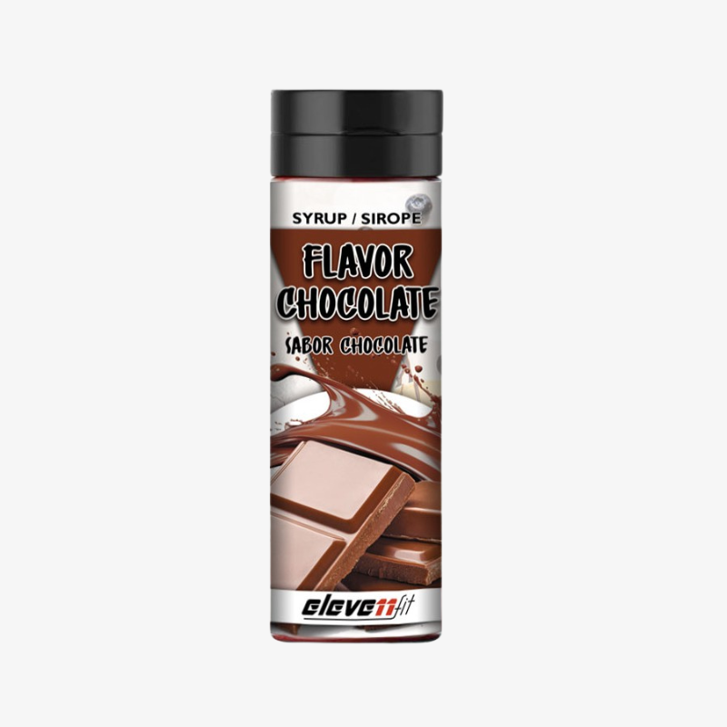 Sirop zero chocolat ElevenFit 330ml sirop sans sucre chocolat pour pancakes desserts et yaourts