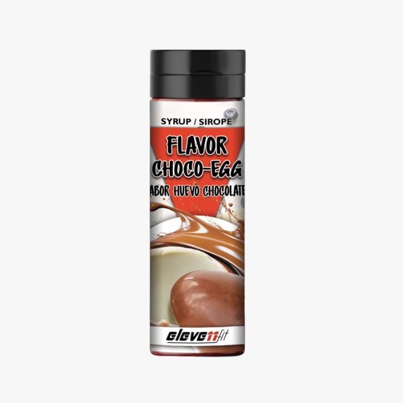 Sirop zero oeuf au chocolat ElevenFit 330ml sirop sans sucre chocolat pour desserts pancakes et yaourts