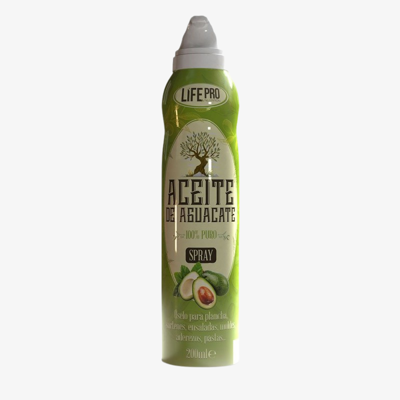Spray huile d’avocat LifePro 200ml spray cuisson healthy pour alimentation fitness
